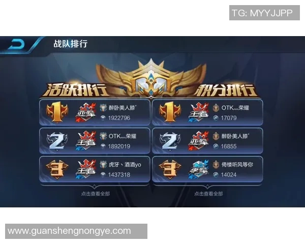 王者荣耀最新战队排名揭晓RNG强势领跑状态TOP10分析 王者荣耀最新战队排名揭晓RNG强势领跑状态TOP10分析